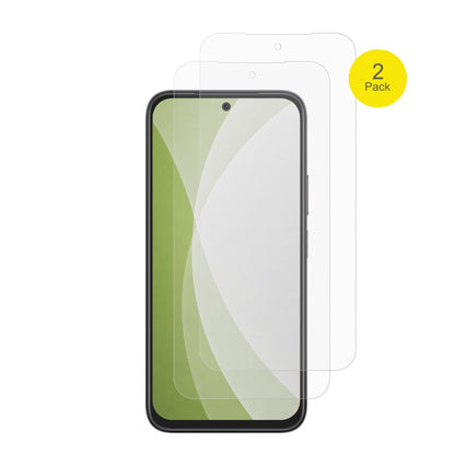 VivoY31t 5G mit aufgebrachter dipos Flex Schutzfolie, glasklare Darstellung ohne Einschränkungen
