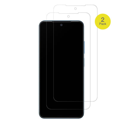 XiaomiRedmi Note 11 4G mit aufgebrachter dipos Flex Schutzfolie, glasklare Darstellung ohne Einschränkungen