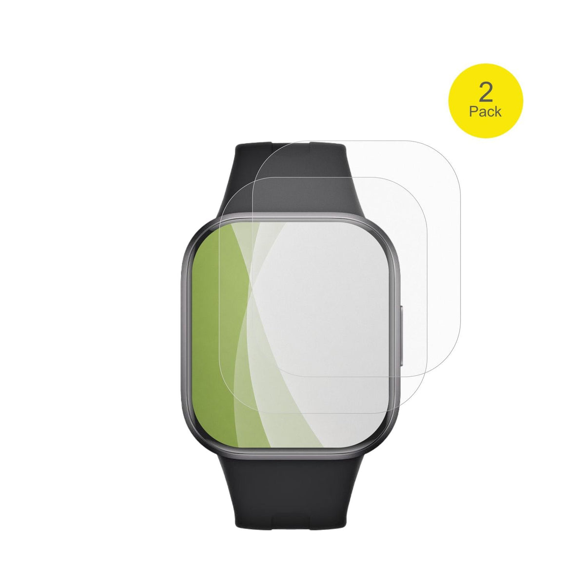 2x Full Cover matte Film for Xiaomi Redmi Watch 6 Active Screen Protector Anti-Shock