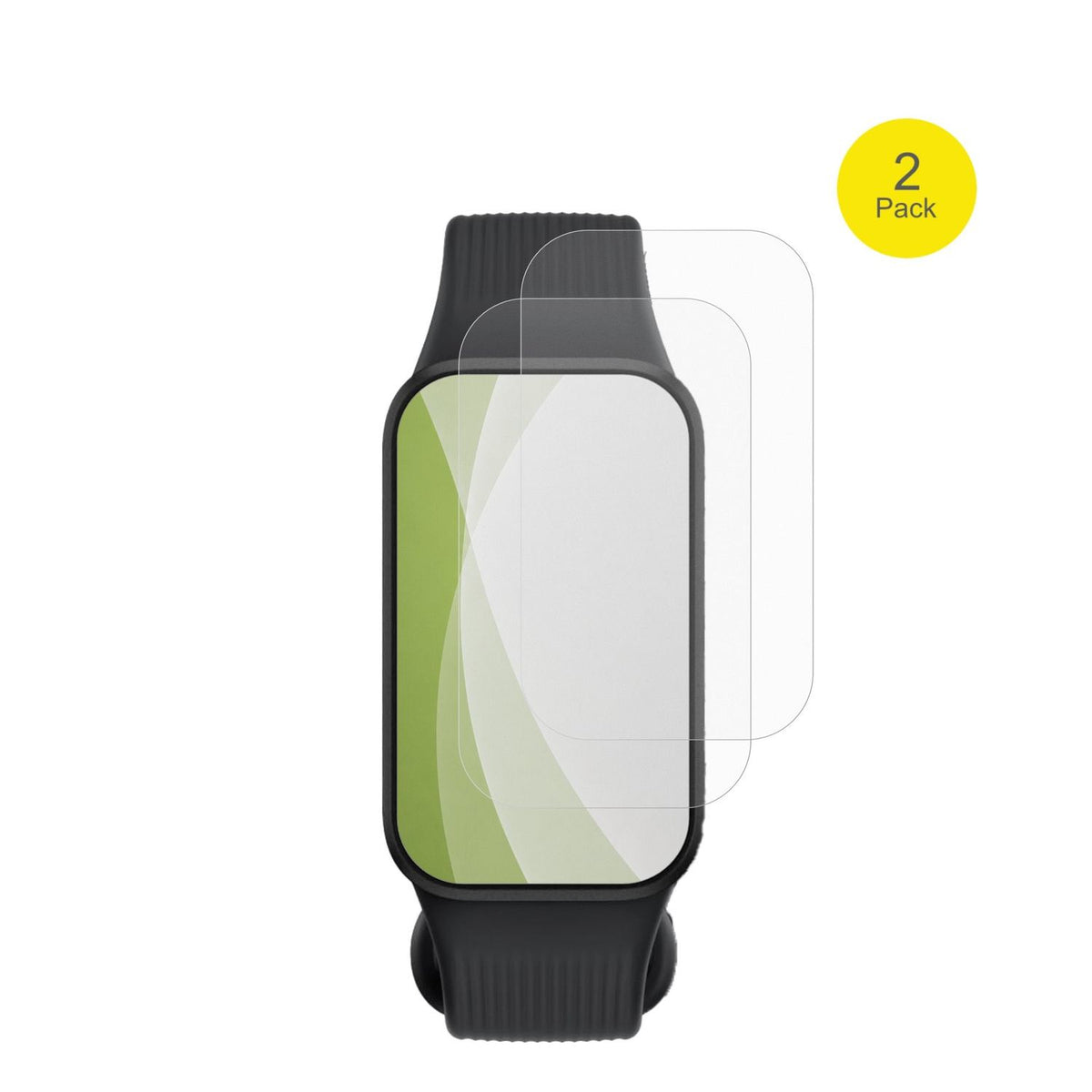 2x Full Cover matte Film for Xiaomi Smart Band 11 Active Screen Protector Anti-Shock
