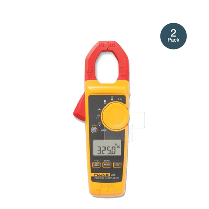 Fluke325 mit aufgebrachter dipos Panzerfolie, die lästige Fingerabdrücke minimiert