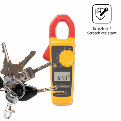 dipos Displayschutz für Fluke 325, mattierte Oberfläche, robuste Festigkeit und perfekte Passform