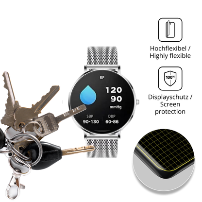 dipos Displayschutz für FOGOIN Mivora Eleganza Pro, transparente Oberfläche, geringe Dicke und perfekte Passform