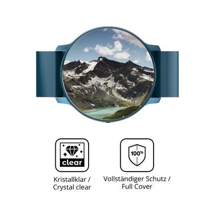 Dünne und klare Folie passend zugeschnitten für FOGOIN VitalPulse Watch