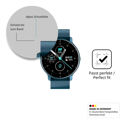 Schutzfolie mit optimaler Passform, zur Verwendung mit Hüllen geeignet