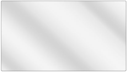 dipos Displayschutz für Format 15.6 Zoll Wide 345 x 194 mm, transparente Oberfläche, geringe Dicke und perfekte Passform