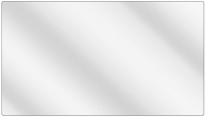 dipos Displayschutz für Format 24.0 Zoll Wide 519 x 325 mm, transparente Oberfläche, geringe Dicke und perfekte Passform