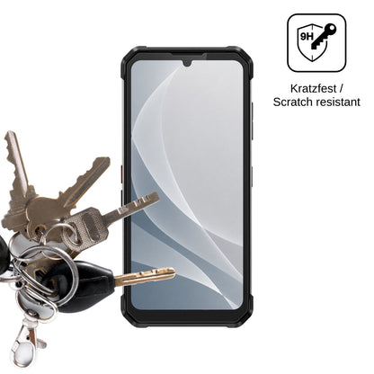 2x Screen Protector for Fossibot F106 Plus matte Flexible Glass 9H dipos