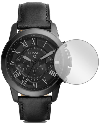 dipos Displayschutz für Fossil Q Grant (TPU), transparente Oberfläche, geringe Dicke und perfekte Passform