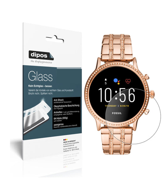 2x 9H Matte Screen Protector for Fossil Julianna HR (5. Gen.) – Anti-Glare, Shatterproof