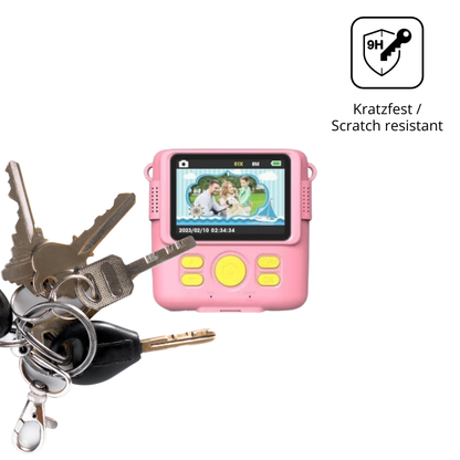 dipos Displayschutz für Frelisty Kinder Digitalkamera 1080P, mattierte Oberfläche, robuste Festigkeit und perfekte Passform