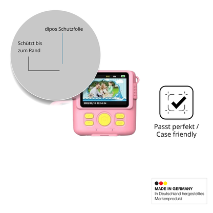 Besonders flexibler Displayschutz mit Anti-Shock-Schicht im Materialmix