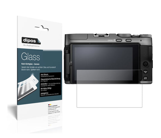 2x 9H Matte Screen Protector for Fujifilm X-A7 – Anti-Glare, Shatterproof | dipos