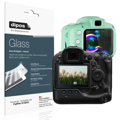 2x Screen Protector for Fujifilm X100VI Flexible Glass 9H dipos