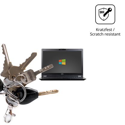 dipos Displayschutz für Fujitsu LifeBook U7510, mattierte Oberfläche, robuste Festigkeit und perfekte Passform