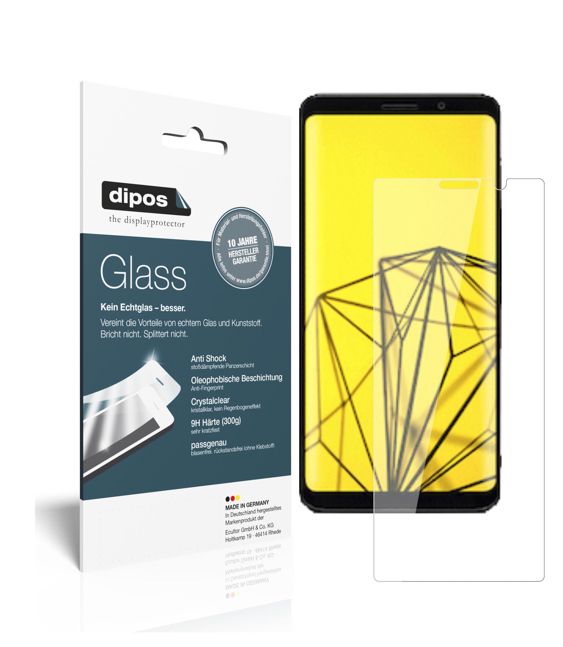 Perfekte Passform und ultimative Qualität: Unser 9H Panzerglas bietet Schutz für Fx Tec-Pro 1