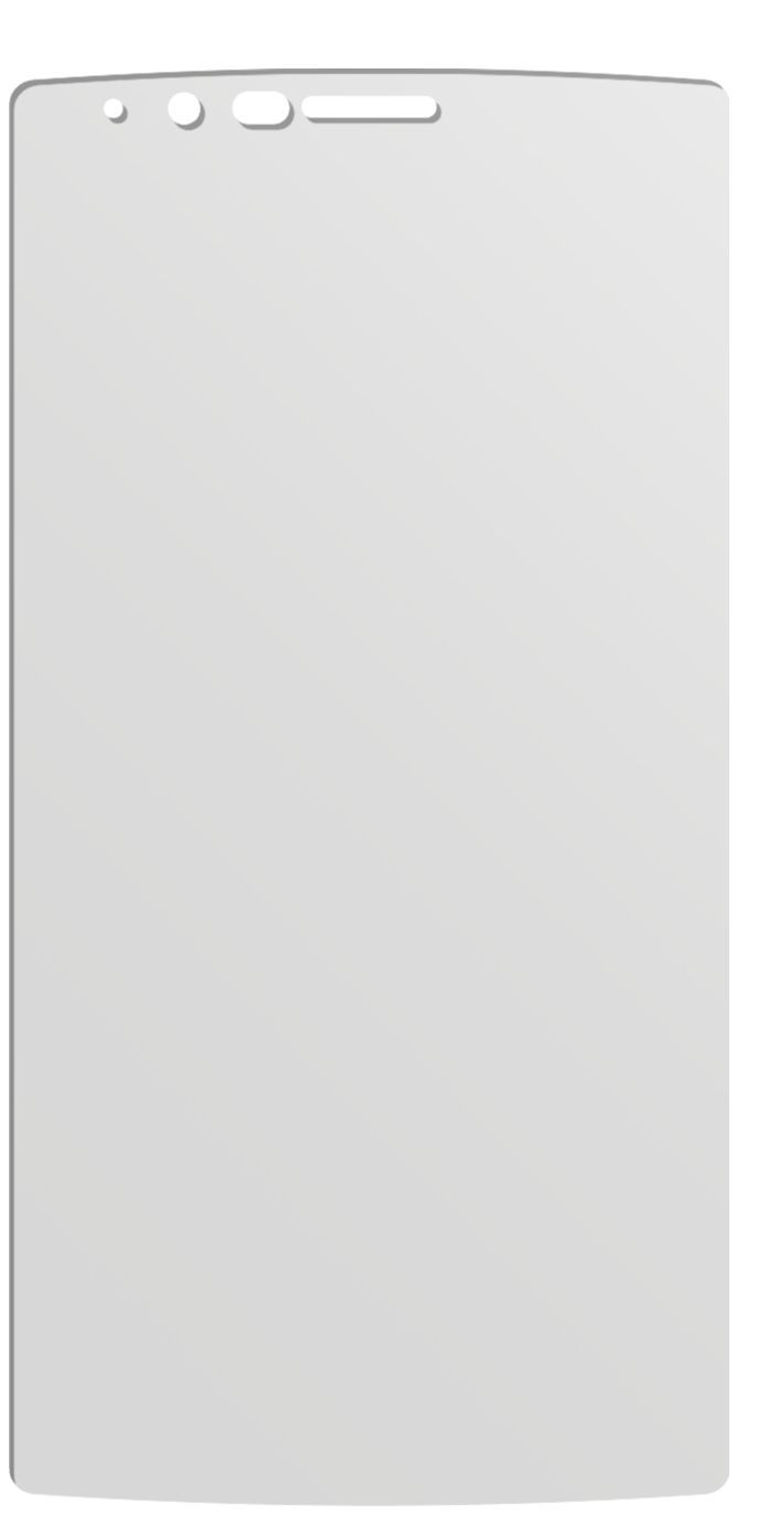 dipos Displayschutz für G4 LG, mattierte Oberfläche, geringe Dicke und perfekte Passform
