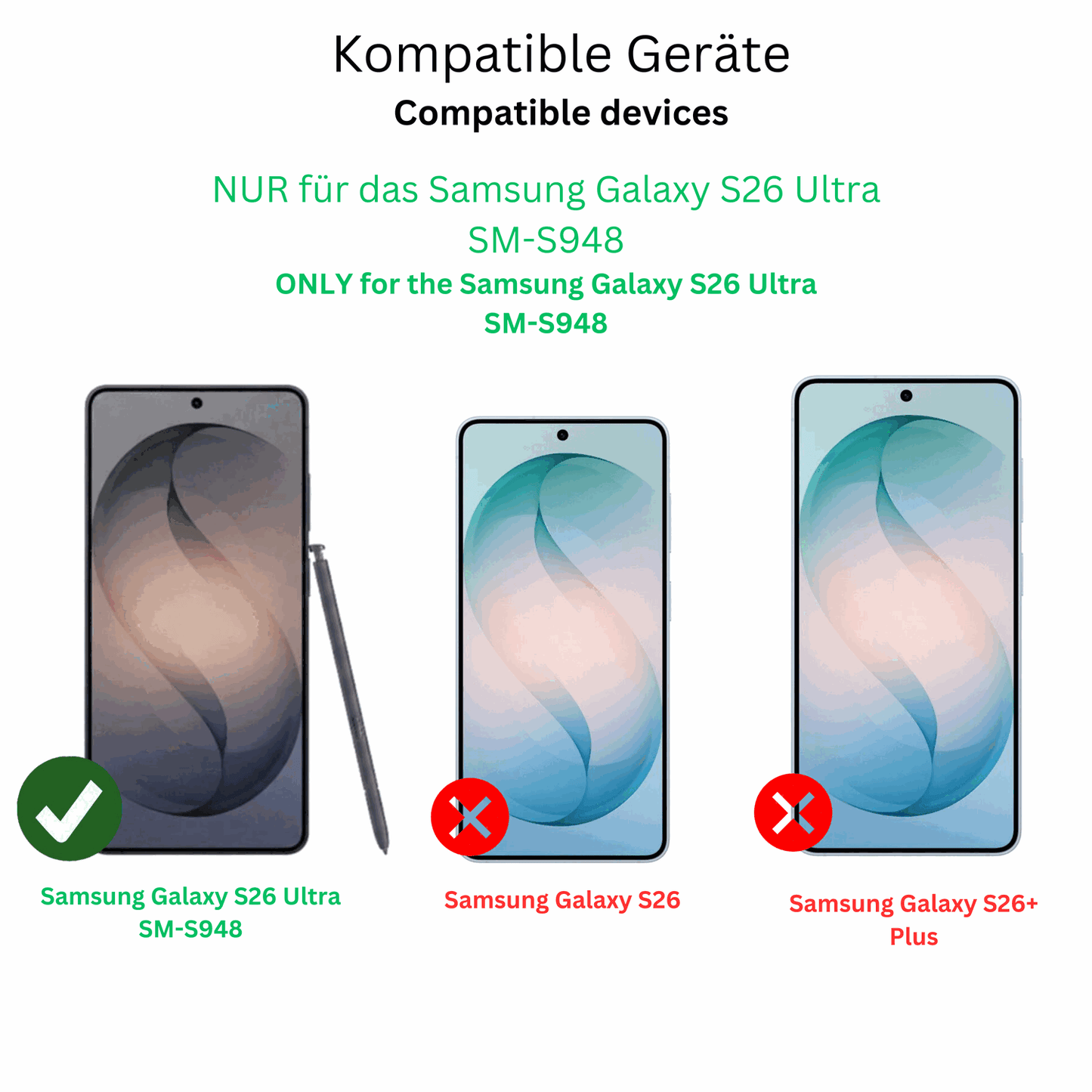 4x Schutzfolie matt für Samsung Galaxy S26 Ultra Display-Schutzfolie
