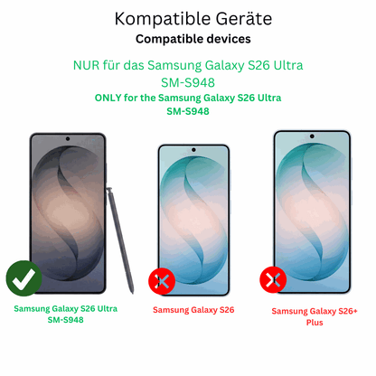 4x Schutzfolie matt für Samsung Galaxy S26 Ultra Display-Schutzfolie