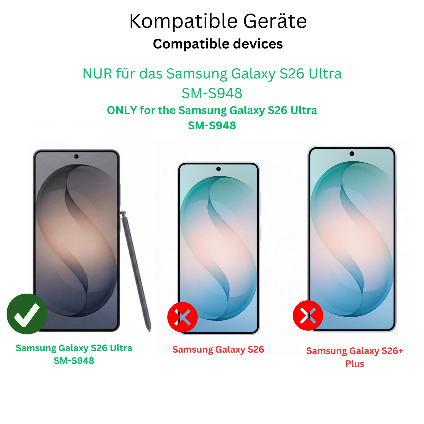 2x 9H Schutzfolie matt für Samsung Galaxy S26 Ultra Panzerfolie