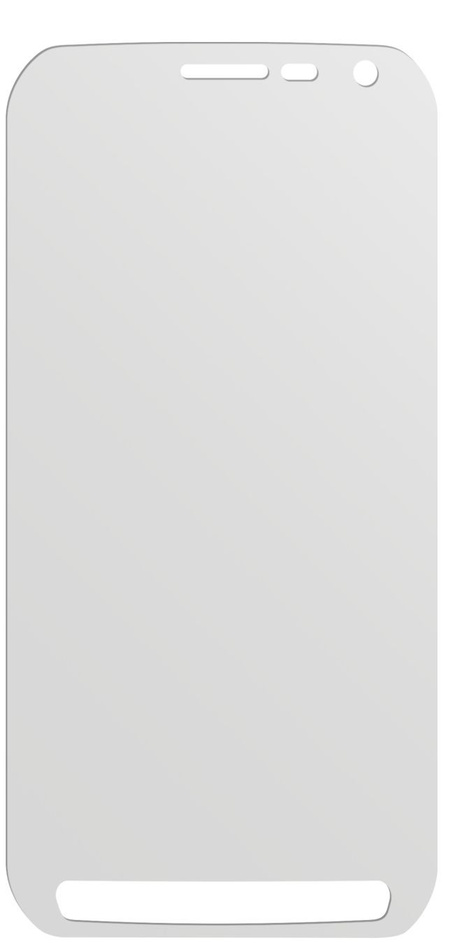dipos Displayschutz für Galaxy S6 Active Samsung, mattierte Oberfläche, geringe Dicke und perfekte Passform