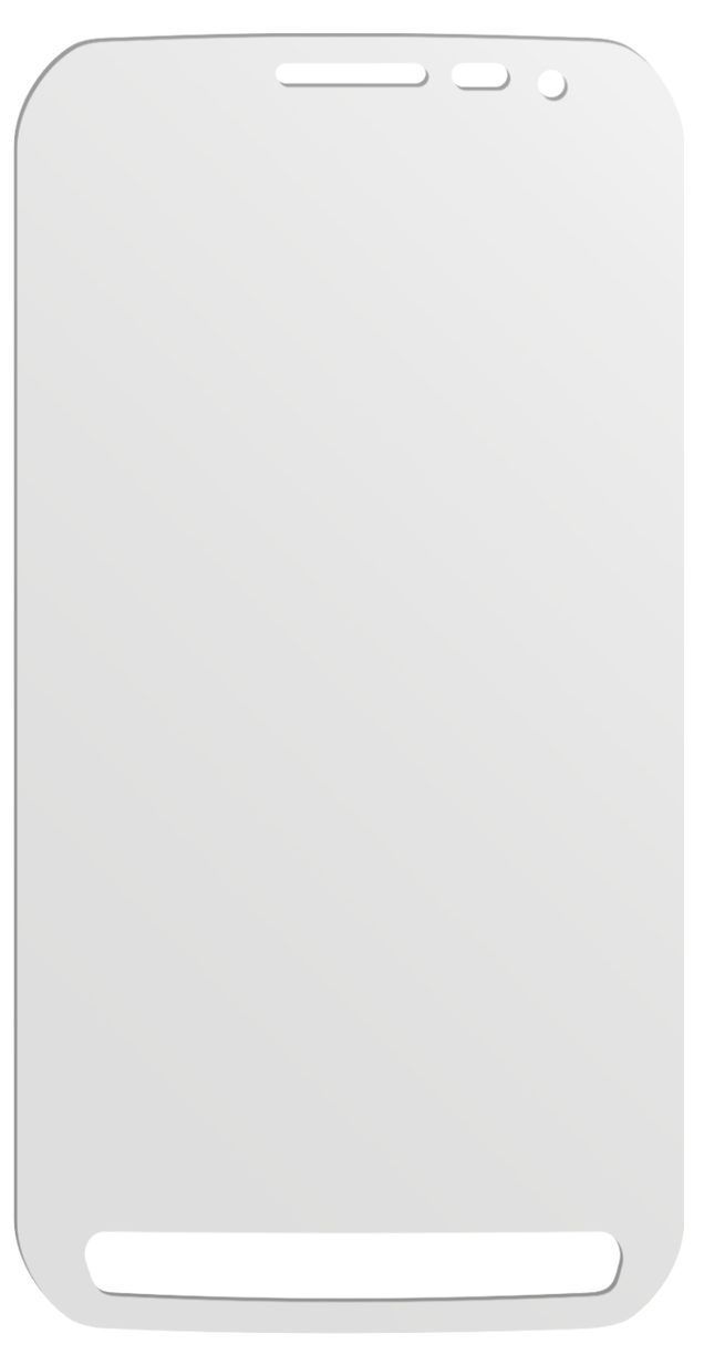 dipos Displayschutz für Galaxy Xcover 3 Samsung, mattierte Oberfläche, geringe Dicke und perfekte Passform