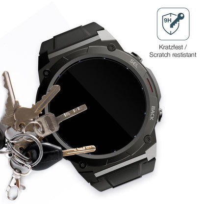 dipos Displayschutz für GARD PRO Ultra 2+, transparente Oberfläche, perfekte Passform auch für die Rundungen