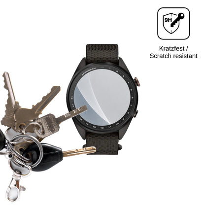 2x Screen Protector for Garmin Approach S72 matte Flexible Glass 9H dipos