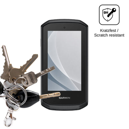 2x Screen Protector for Garmin Edge Explore 3 Plus matte Flexible Glass 9H dipos
