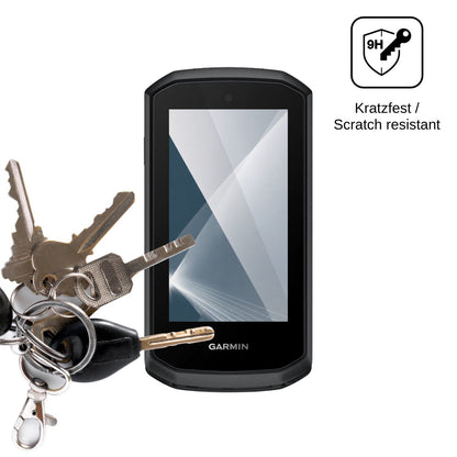 2x Screen Protector for Garmin Edge Explore 3 Flexible Glass 9H dipos