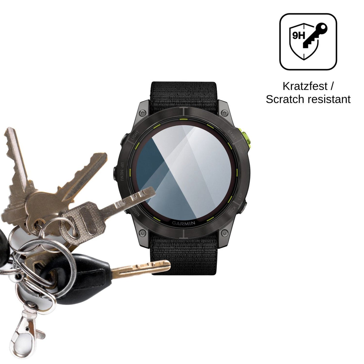 2x Screen Protector for Garmin Enduro 2 Flexible Glass 9H dipos