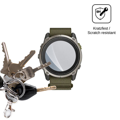2x Screen Protector for Garmin Enduro 4 matte Flexible Glass 9H dipos