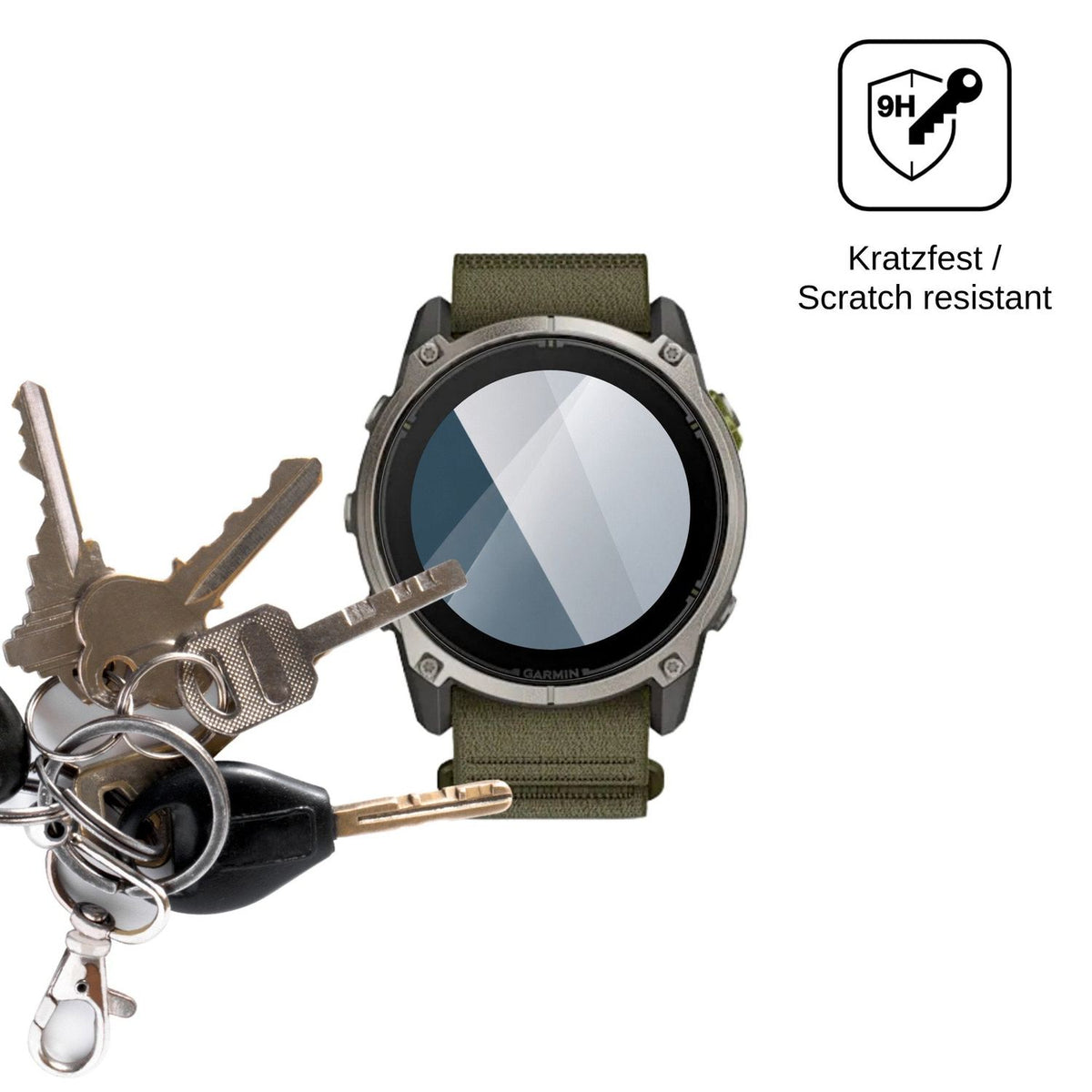 2x Screen Protector for Garmin Enduro 4 Flexible Glass 9H dipos
