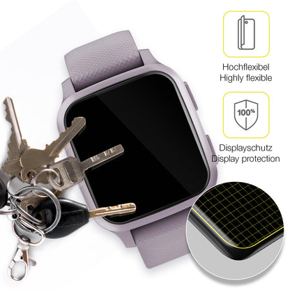 dipos Displayschutz für Garmin Venu Sq 2, transparente Oberfläche, geringe Dicke und perfekte Passform