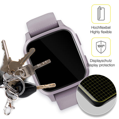 dipos Displayschutz für Garmin Venu Sq, transparente Oberfläche, geringe Dicke und perfekte Passform