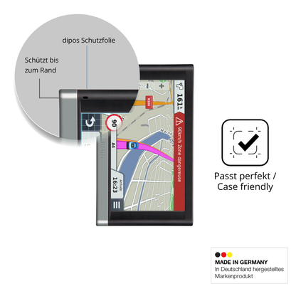 Schutzglasfolie mit optimaler Passform, zur Verwendung mit Hüllen geeignet
