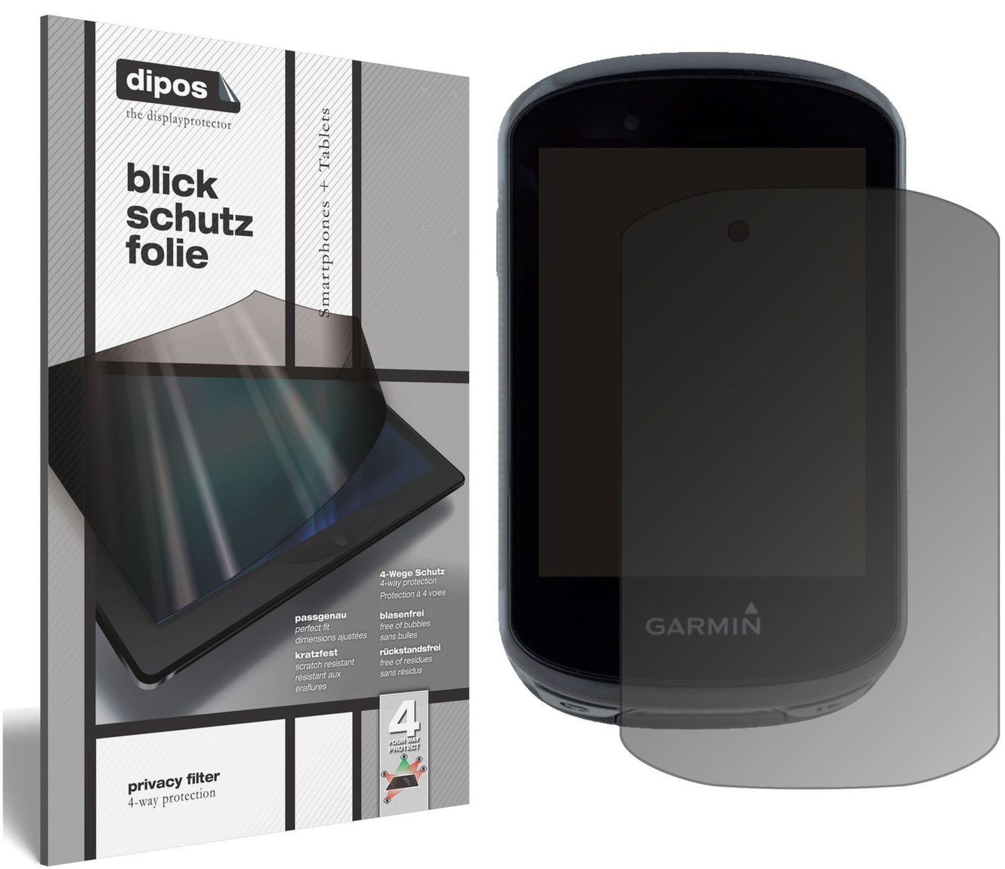 Screen Protector for Garmin Edge 830 Privacy Filter 4-Way Protection dipos