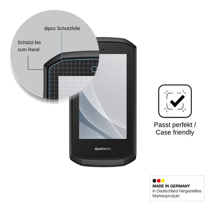 2x Screen Protector for Garmin Edge Explore 3 Plus matte Flexible Glass 9H dipos