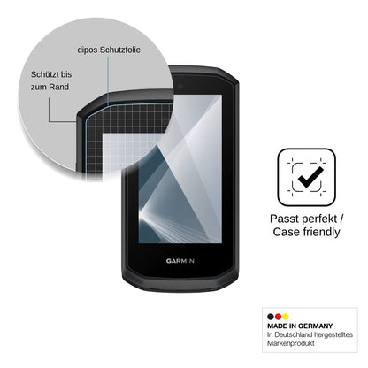 2x Screen Protector for Garmin Edge Explore 3 Plus Flexible Glass 9H dipos