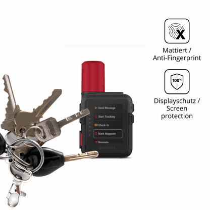 dipos Displayschutz für Garmin inReach Mini 3 Plus, mattierte Oberfläche, Blickschutzfilter und perfekter Passform