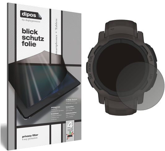 Blickschutzfolie für Garmin Instinct 2 (45mm) matt Schutzfolie Privacy