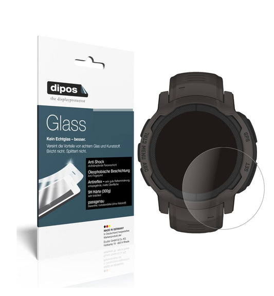 Screen Protector for Garmin Instinct 2 (40mm) matte Flexible Glass 9H dipos