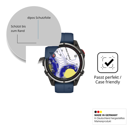 Schutzglasfolie mit optimaler Passform, zur Verwendung mit Hüllen geeignet