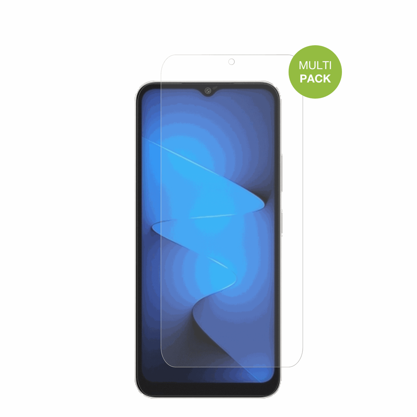 General MobileEra 30 Pro mit aufgebrachter dipos Displayschutzfolie, die lästige Fingerabdrücke minimiert