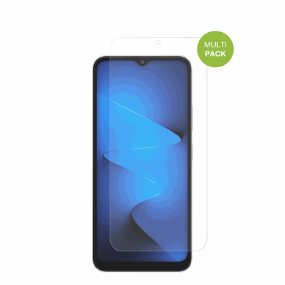 General MobileEra 30 Pro mit aufgebrachter dipos Displayschutzfolie, die lästige Fingerabdrücke minimiert