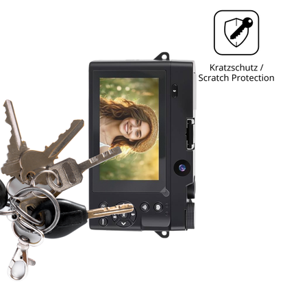 Schutz gegen Kratzer auf dem Gerbala 4K 75MP Glas durch Schlüssel oder Ähnliches