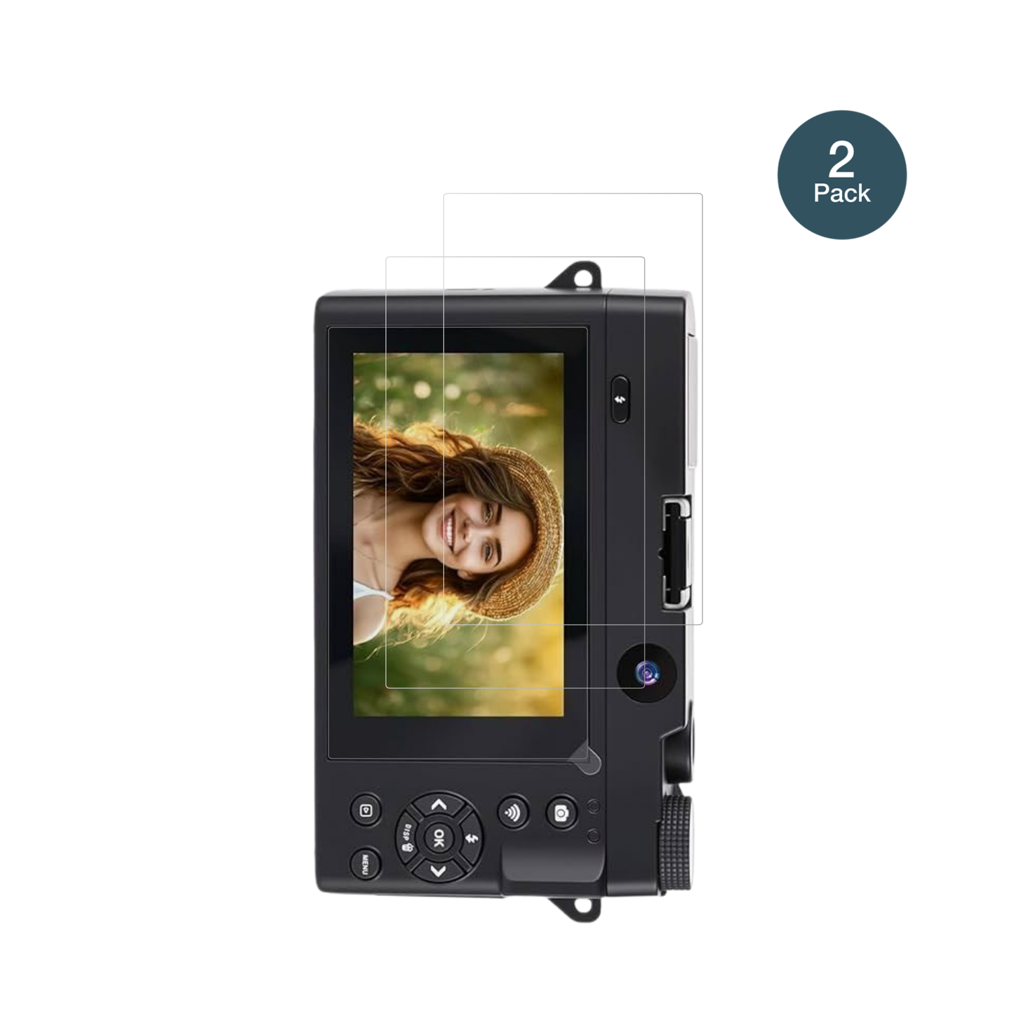 Gerbala4K 75MP mit aufgebrachter dipos Flex Schutzfolie, glasklare Darstellung ohne Einschränkungen