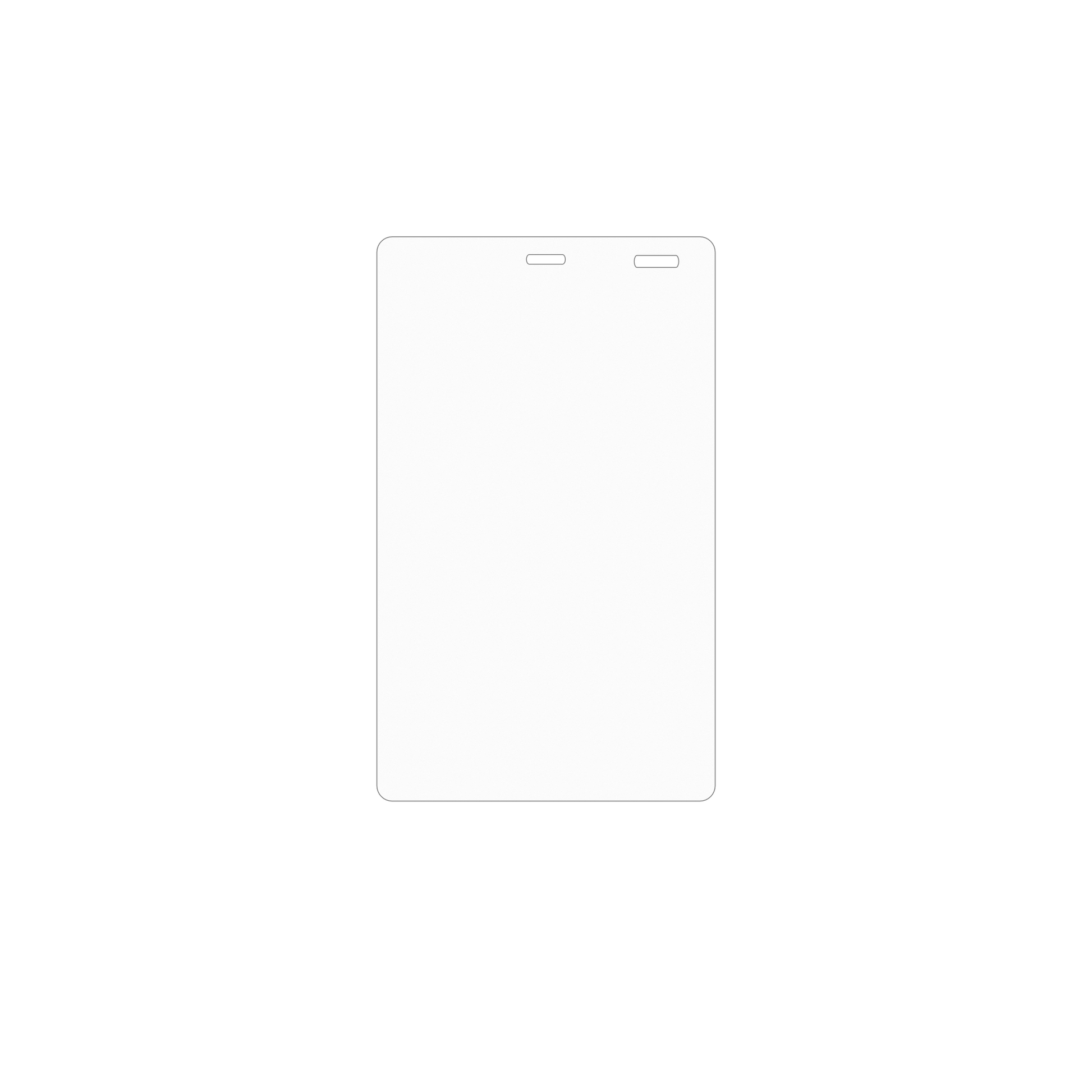 dipos Displayschutz für geshemmtk6877, mattierte Oberfläche, geringe Dicke und perfekte Passform
