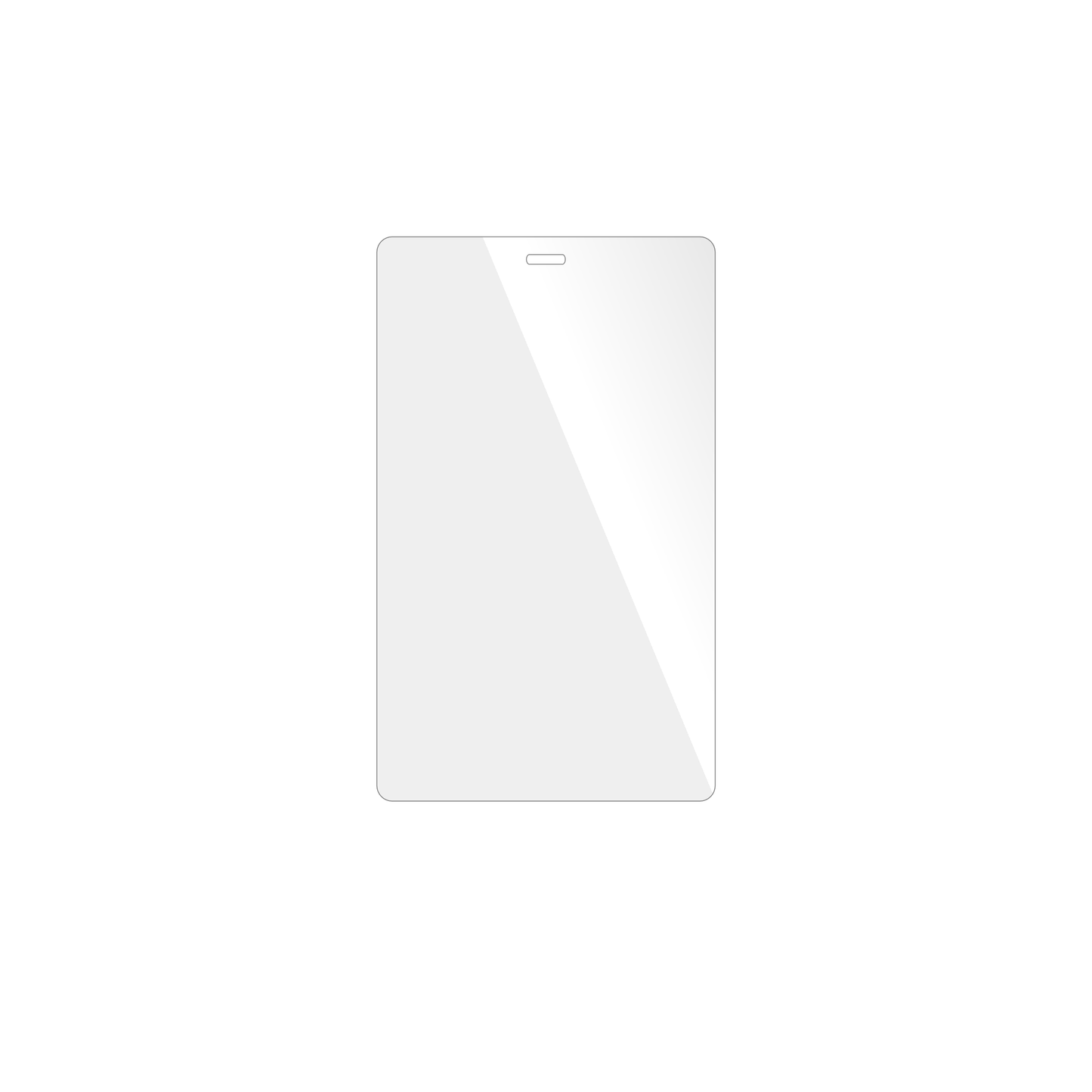 dipos Displayschutz für geshemmtk6877, transparente Oberfläche, geringe Dicke und perfekte Passform
