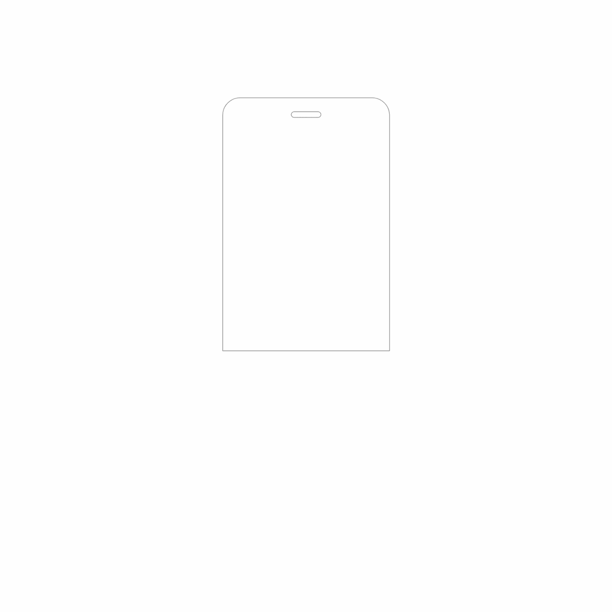 dipos Displayschutz für GFive Big Bird New, mattierte Oberfläche, geringe Dicke und perfekte Passform